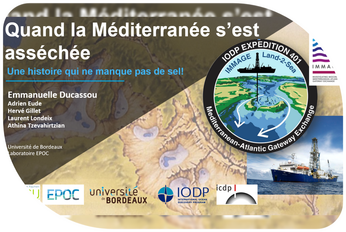 Conférence Grand Public : Quand la Méditerranée s