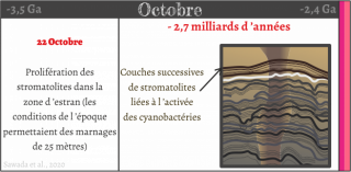 Calendrier de l univers ramené sur une échelle d une année - Octobre 2