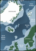 Carte des mers nordiques - version 1