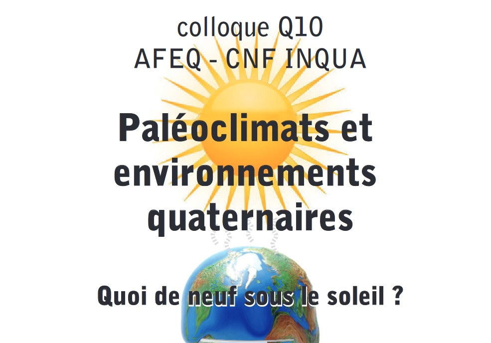Colloque Q10 - AFEQ - INQUA