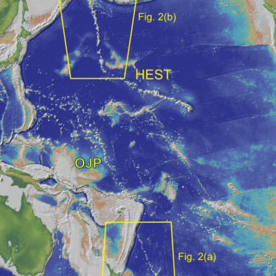 The Role of Lithosphere Thickness in the Formation of Ocean Islands and Seamounts: Contrasts between the Louisville and Emperor&ndash;Hawaiian Hotspot Trails