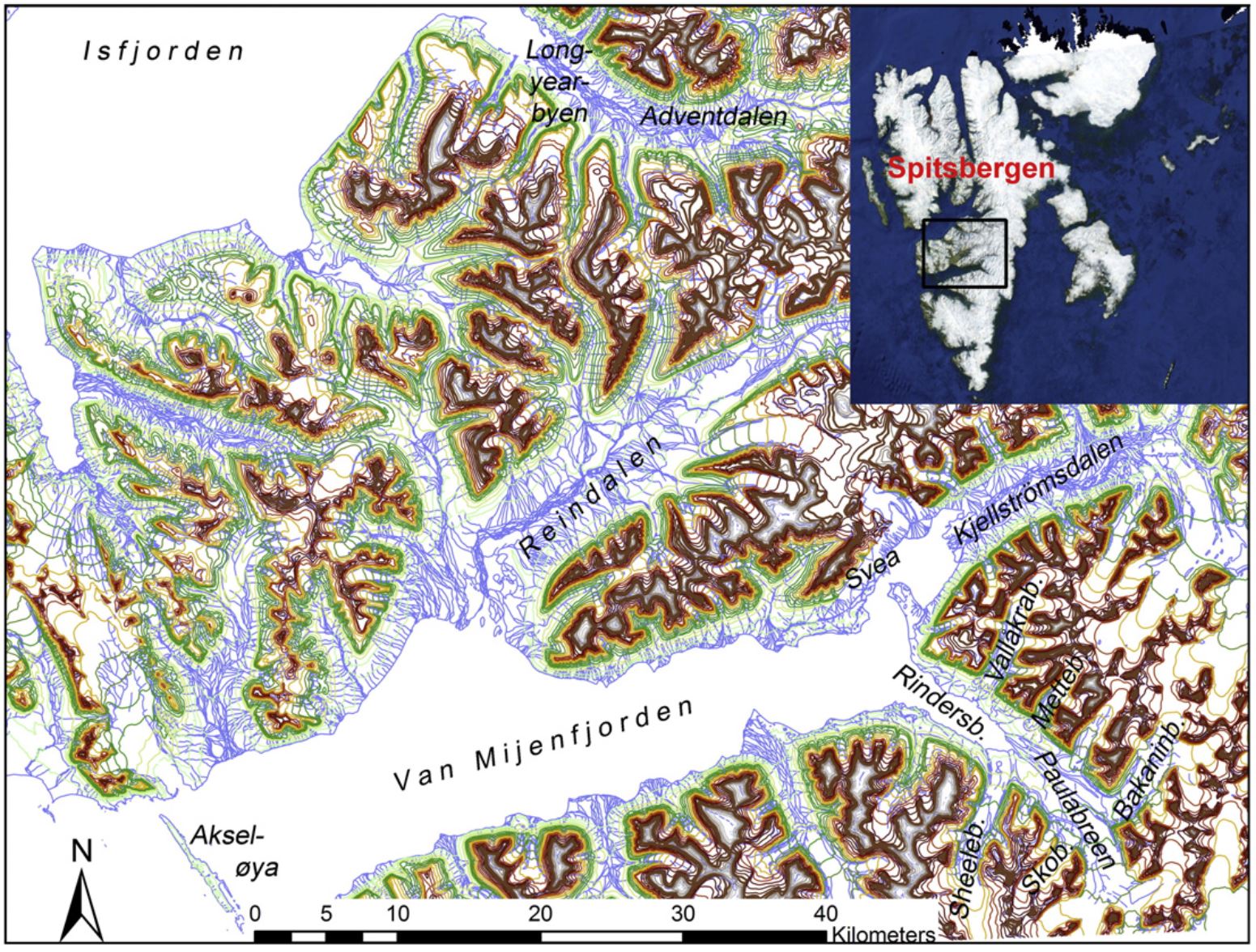 Mud aprons in front of Svalbard surge moraines: Evidence of subglacial deforming layers or proglacial glaciotectonics?