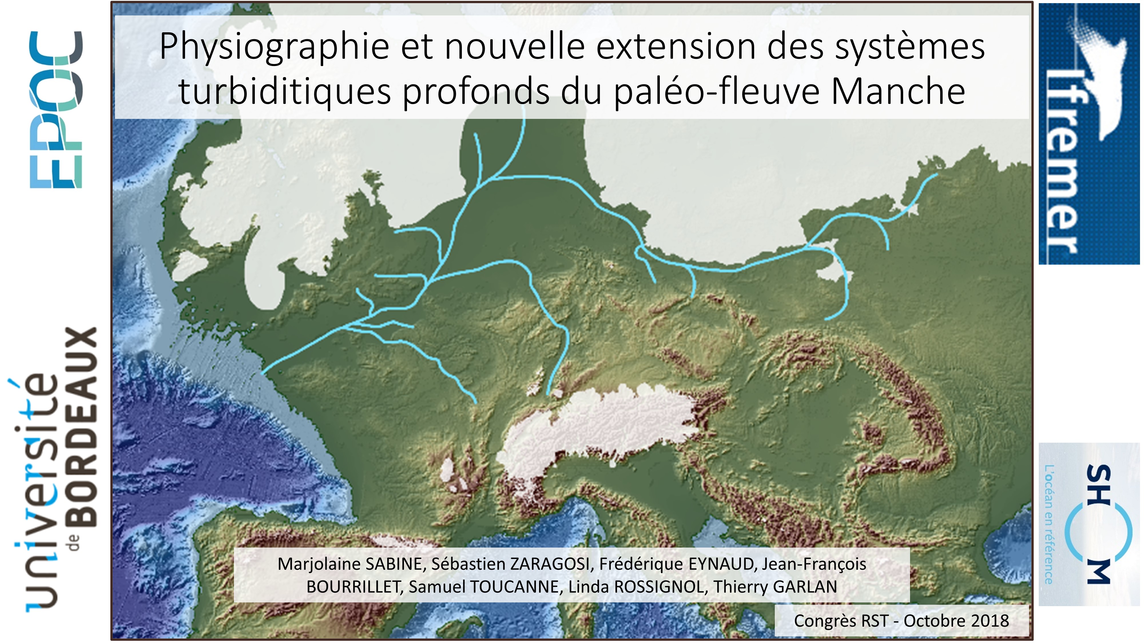 Réunion des Sciences de la Terre - RST - Lille - 2018 