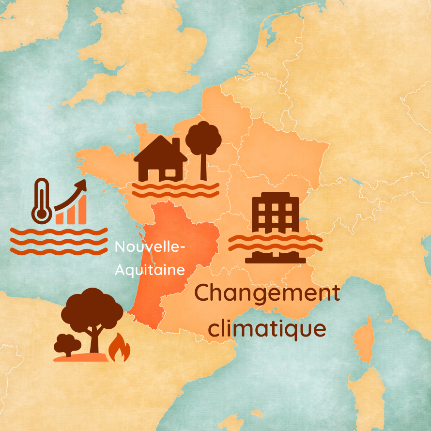 Le changement climatique en Nouvelle-Aqutaine