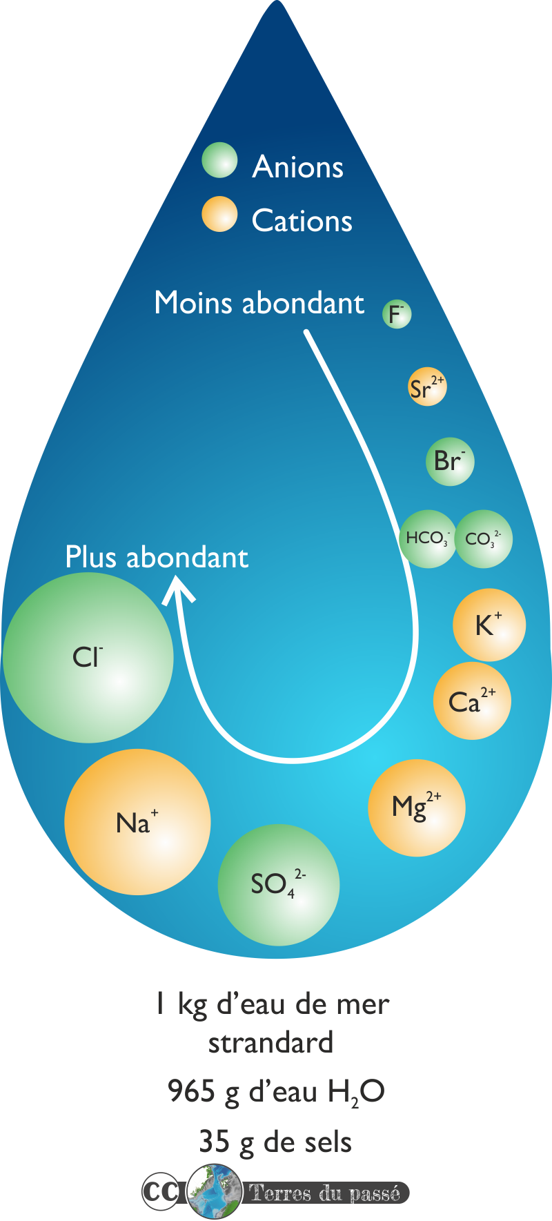 composition de l'eau de mer