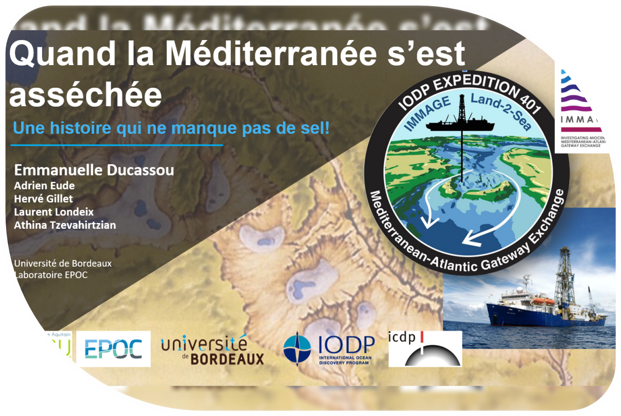 Crise de salinité messinienne et mission IODP 401