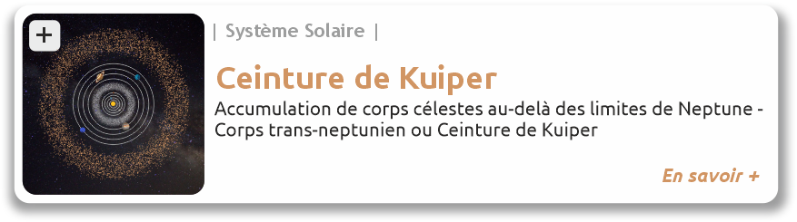 Ceinture de Kuiper, accumulation de corps célestes au-delà des limites de Neptune. Corps trans-neptuniens ou ceinture de kuiper, Pluton et Charon