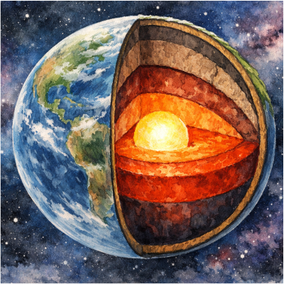 Les enveloppes telluriques