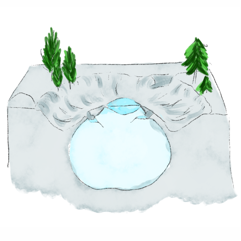 Hydrolaccolithe - lien thermokarst