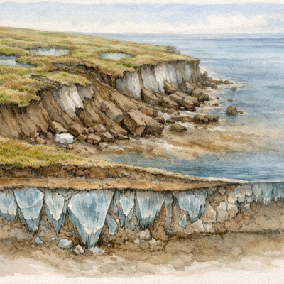 Le thermokarst, ph&eacute;nom&egrave;ne n&eacute;glig&eacute; dans les &eacute;tudes du Pl&eacute;istoc&egrave;ne