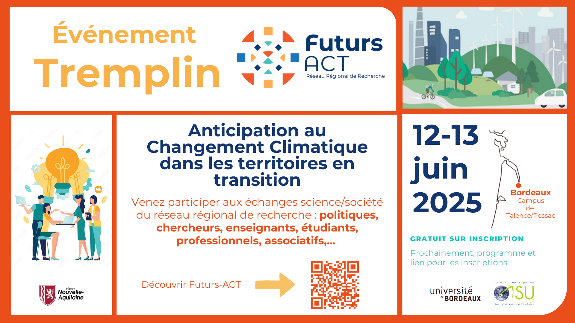 Futurs-ACT et le TREMPLIN 2025 : une rencontre sur le thème de l